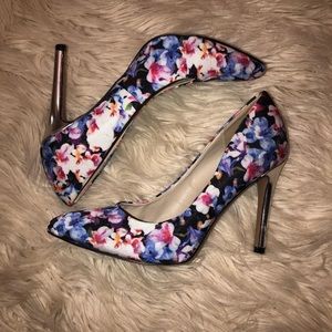 Apt 9 Floral Stiletto High Heels Women’s 6.5